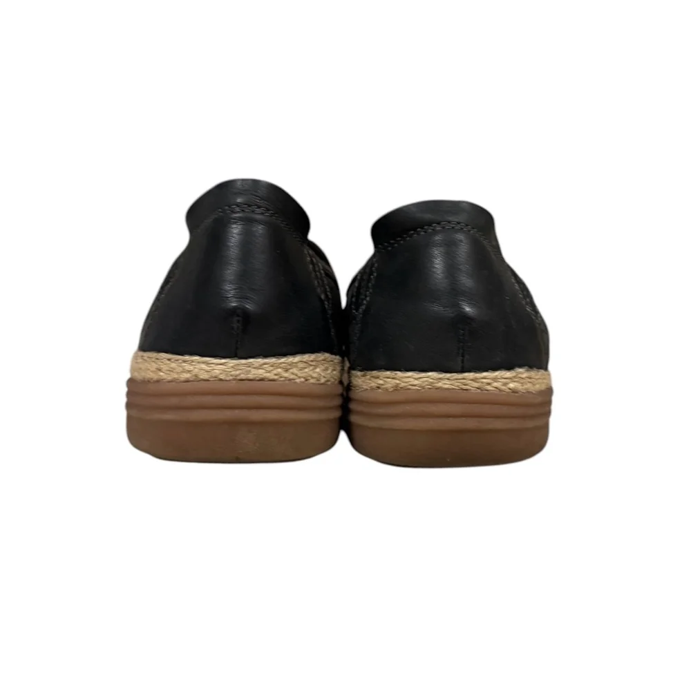 Clarks Women’s Elaina Ruby Navy Leather Slip-On Shoes Size 7​​​ - Picture 5 of 7